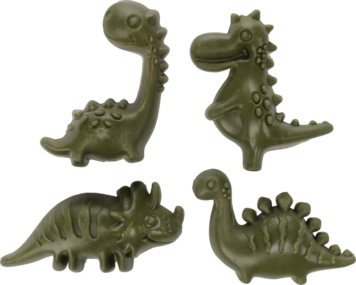 VEGGIE DINO MET APPEL M 4ST 120GR von Flamingo – Produktfoto