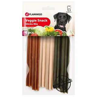 Veggie Snack Hondentandpasta 6 Stukken by Flamingo – product photo 2 of 2
