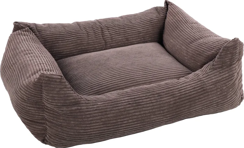 Velluto - Mand Honden - Mand Velluto Rechthoekig+rits 100x80x25cm - 1st - 138752 - 1st by Flamingo in Brown – product photo
