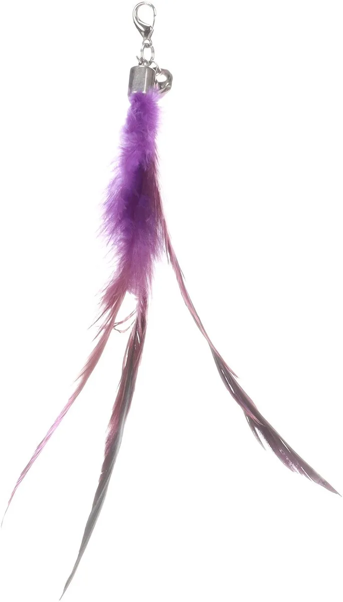 Jouet Pour Chat Venz Feather Assorti de Flamingo – photo produit