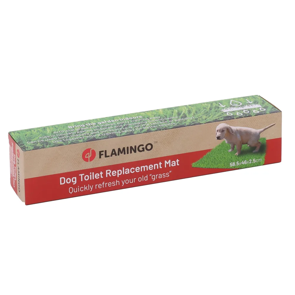 Vervangende grasmat voor FLAMINGO hondentoilet met kunstgras hond von Flamingo – Produktfoto
