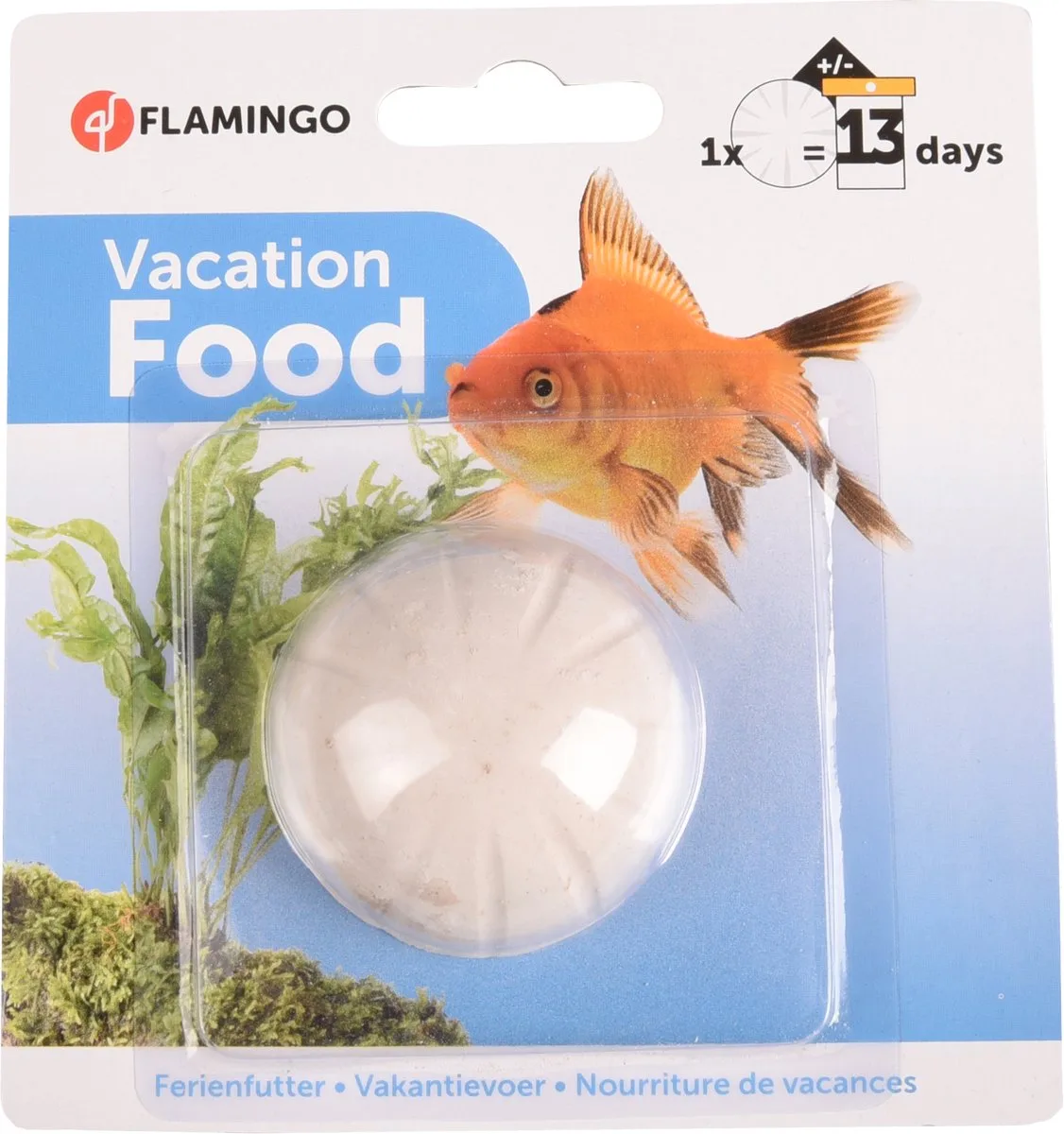 Vissenvoer Vakantie Voerblok från Flamingo – produktbild