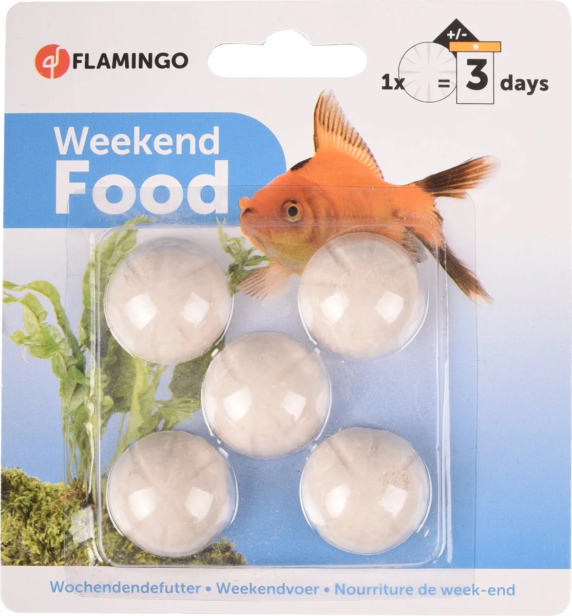 Vissenvoer Weekend Tabletten van Flamingo – productfoto