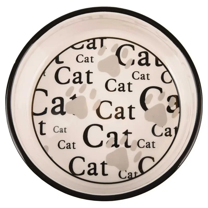 Voerbak Kat Cats - 13 x 4 cm by Flamingo in White – product photo 2 of 3