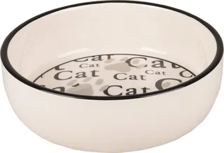 Voerbak Kat Cats - 13 x 4 cm by Flamingo in White – product photo 1 of 3