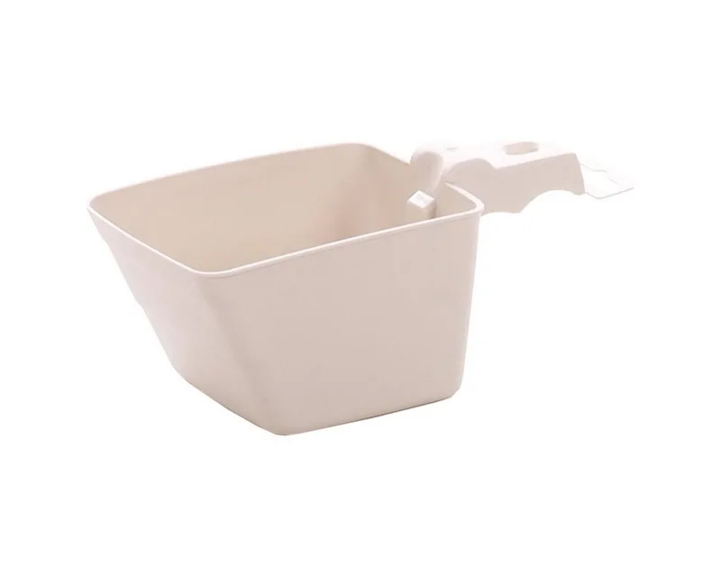 voerton hond – Kolio 16L – compacte kunststof voercontainer met schep & klapdeksel – luchtdichte hondenvoer opslag by Flamingo in Beige – product photo 4 of 5