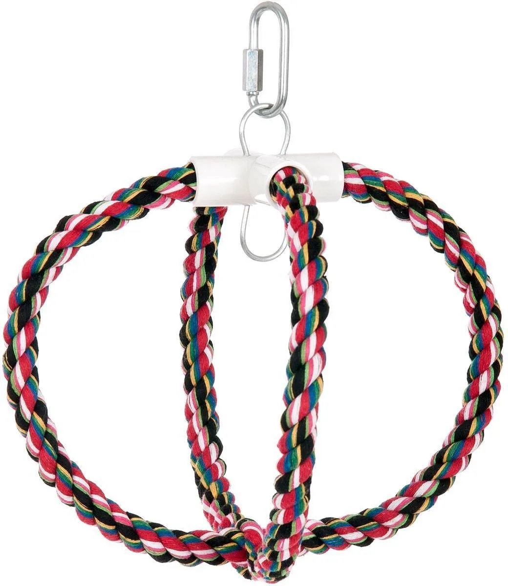 Vogelspeelgoed Schommel Katoen - s by Flamingo in Multicolour – product photo