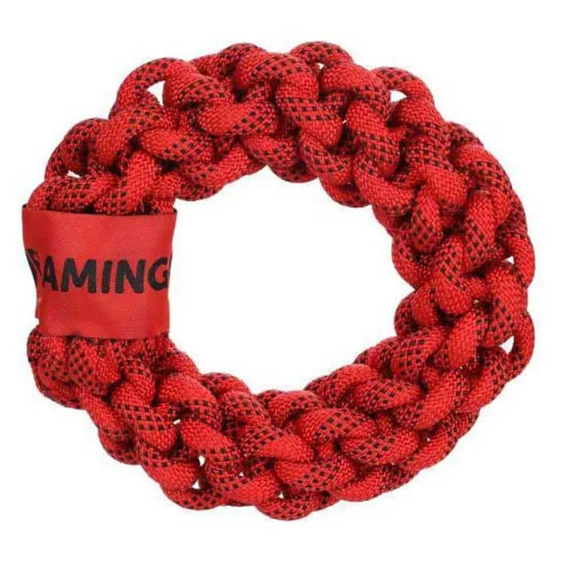 Vokas Ring Hondenspeeltje de Flamingo – photo produit