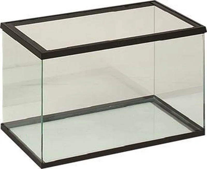 Volglas Aquarium 60X30X35 Cm fra Flamingo i Sort – produktbillede