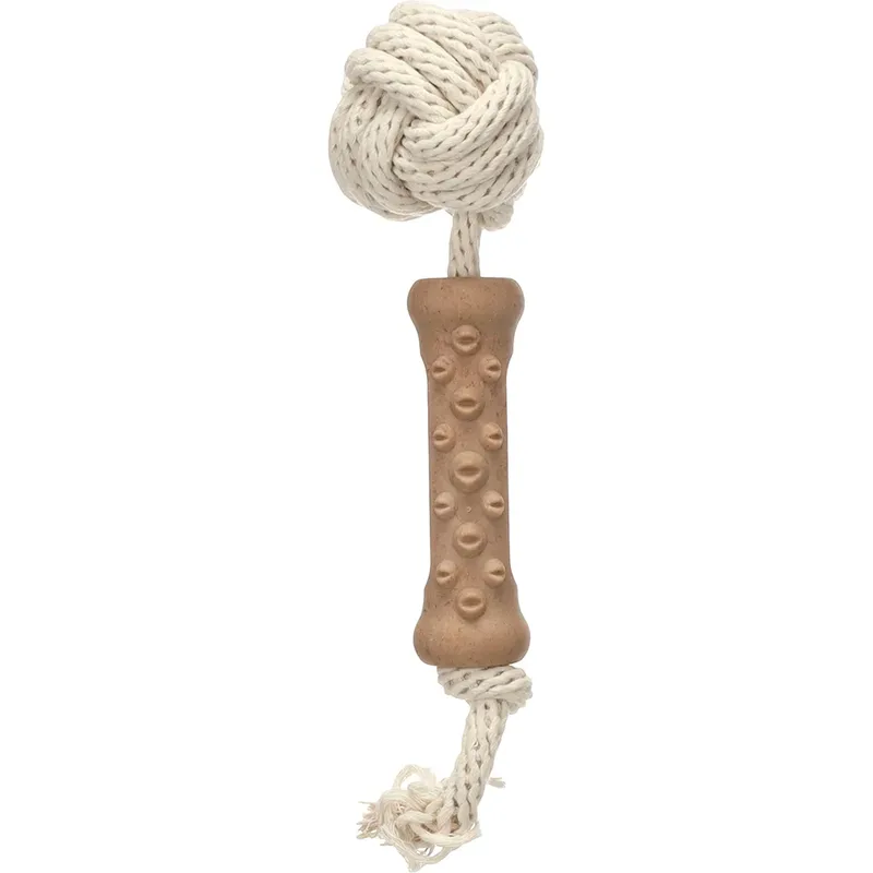 Wilga Stick Ball Rope Hondenspeeltje von Flamingo – Produktfoto