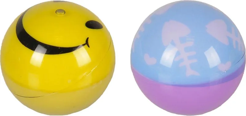 Wobbler Flashing Ball - Hondenspeelgoed - 4.5 cm von Flamingo in Gelb – Produktfoto