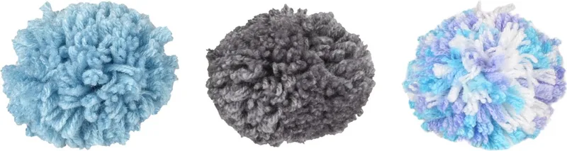 Yarn - Speelgoed Katten - Ps Yarn Bal Multi 3st 5cm - 3st - 128773 - 3st by Flamingo in Multicolour – product photo 1 of 5