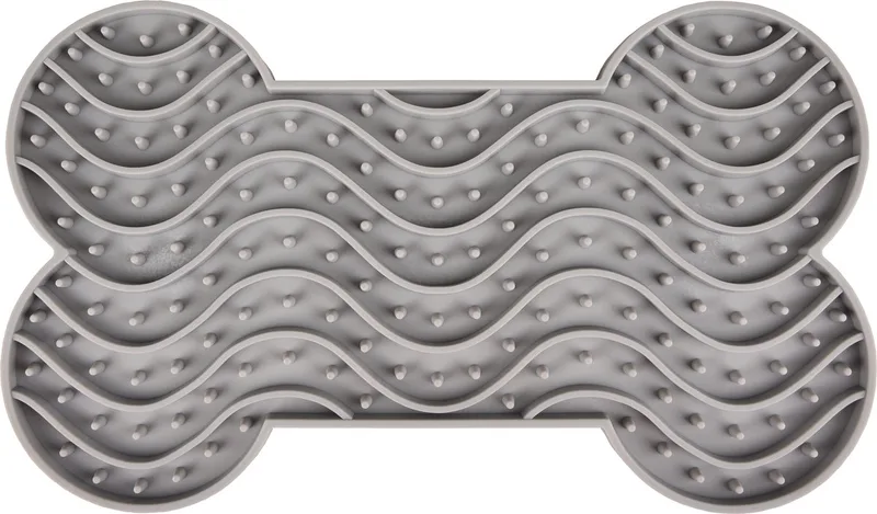 Yummee - Likmat Honden - Likmat Yummee Silicone Been L 29,8cm - 1st - 138733 - 1st de Flamingo en Gris – photo produit