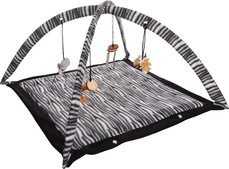 Zerba - Speelgoed Katten - Ps Zerba Speelmat 54,5x54,5x33cm - 1st - 137439 - 1st by Flamingo in Multicolour – product photo 1 of 3