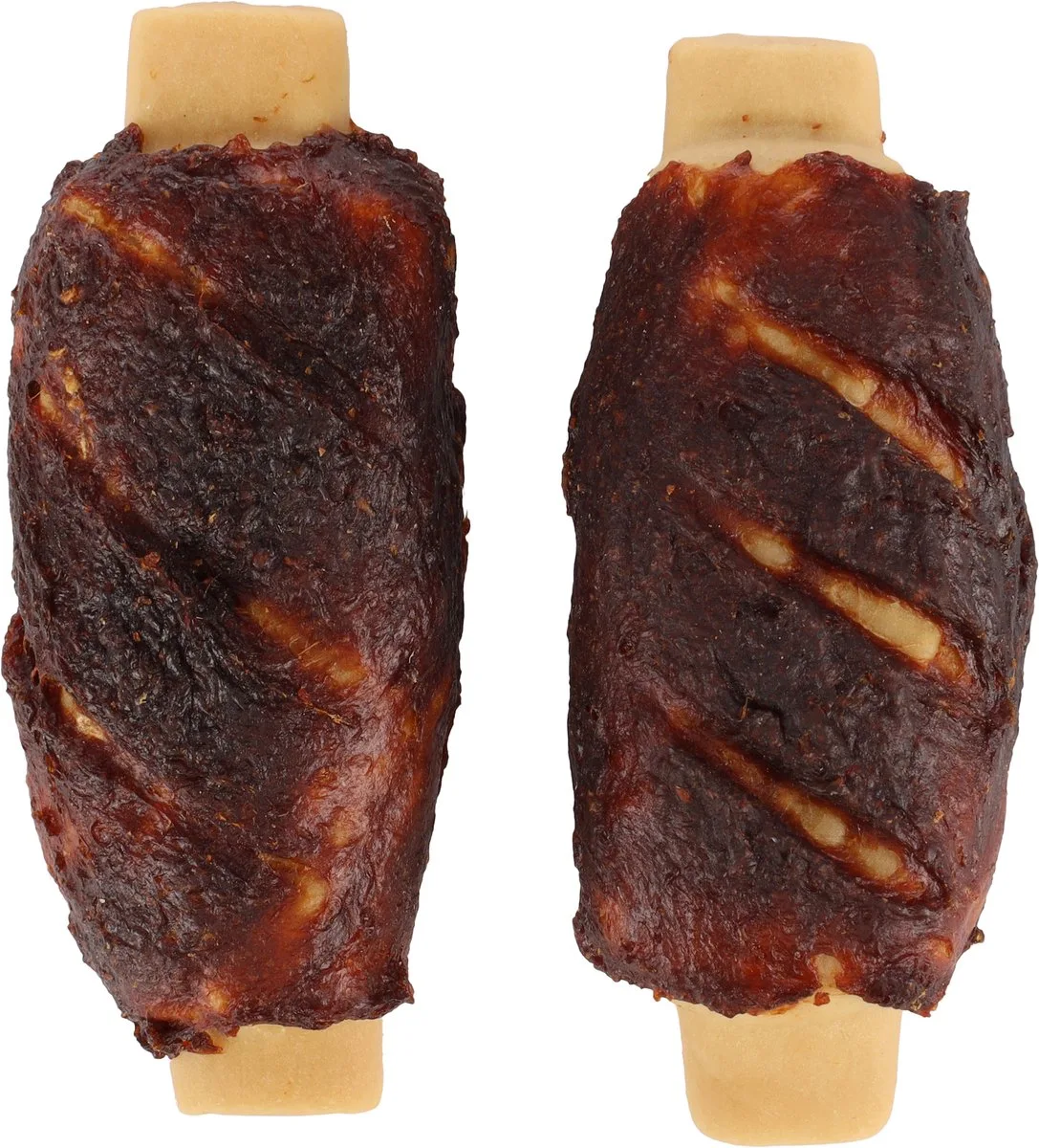 Zero rawhide chickep porc shop - 2 st samen 80 gr tandverzorgend - geen toegevoegde suiker van Flamingo – productfoto