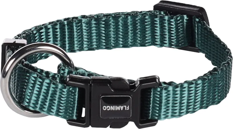 Ziggi - Halsband Honden - Halsband Ziggi Donkergroen Xxs 15-25cm 10mm - 1st - 134858 - 1st by Flamingo in Green – product photo
