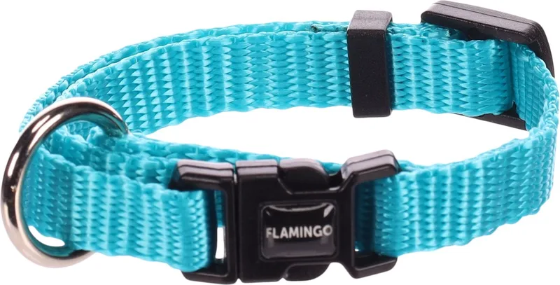 Ziggi - Halsband Honden - Halsband Ziggi Turquoise Xxs 15-25cm 10mm - 1st - 133604 - 1st by Flamingo in Blue – product photo