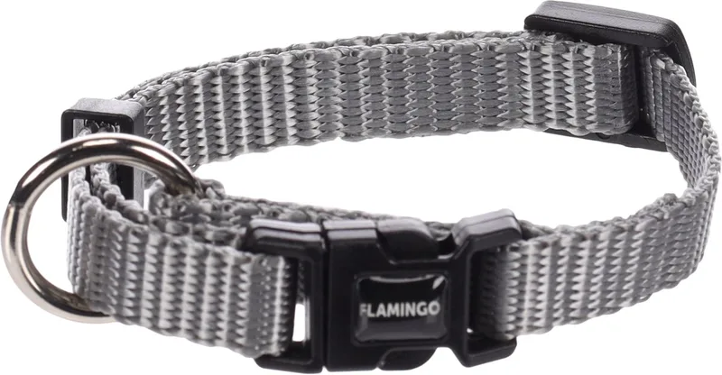 Ziggi - Halsband Honden - Halsband Ziggi Xxs 15-25cm 10mm - 1st - 133612 - 1st by Flamingo in Grey – product photo