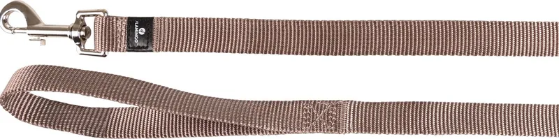 Ziggi - Looplijn Honden - Looplijn Ziggi 100cm 20mm - 1st - 124628 - 1st von Flamingo in Taupe – Produktfoto