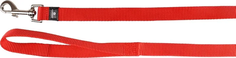 Ziggi - Looplijn Honden - Looplijn Ziggi 130cm 20mm - 1st - 128789 - 1st by Flamingo in Red – product photo