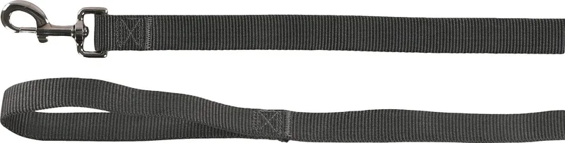 Ziggi - Looplijn Honden - Looplijn Ziggi Donkergrijs 130cm 25mm - 1st - 134677 - 1st de Flamingo en Gris – photo produit