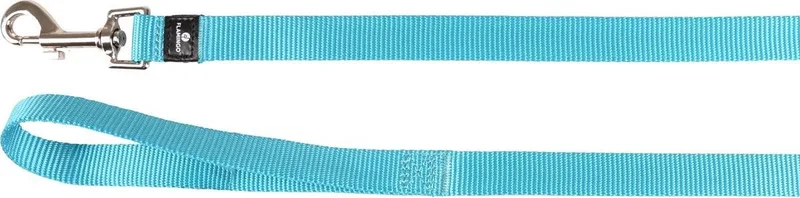 Ziggi - Looplijn Honden - Looplijn Ziggi Turquoise 130cm 20mm - 1st - 127526 - 1st de Flamingo en Bleu – photo produit