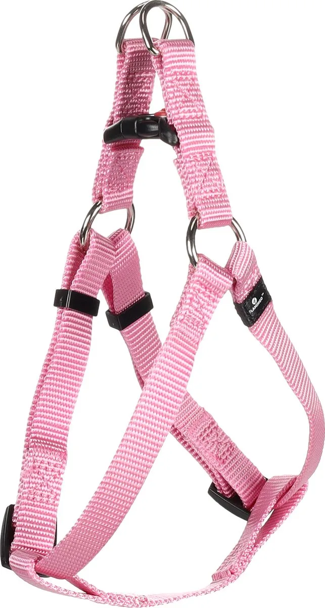 Ziggi Step&go - Harnas Honden - Harnas Step&go Ziggi S 25-45cm 15mm - 1st - 124829 - 1st von Flamingo in Rosa – Produktfoto