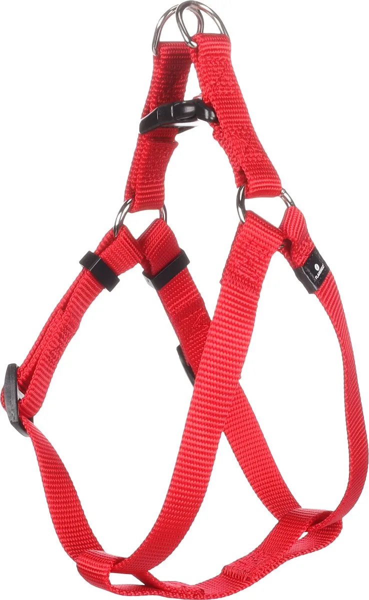 Ziggi Step&go - Harnas Honden - Harnas Step&go Ziggi S 25-45cm 15mm - 1st - 124705 - 1st de Flamingo en Rouge – photo produit
