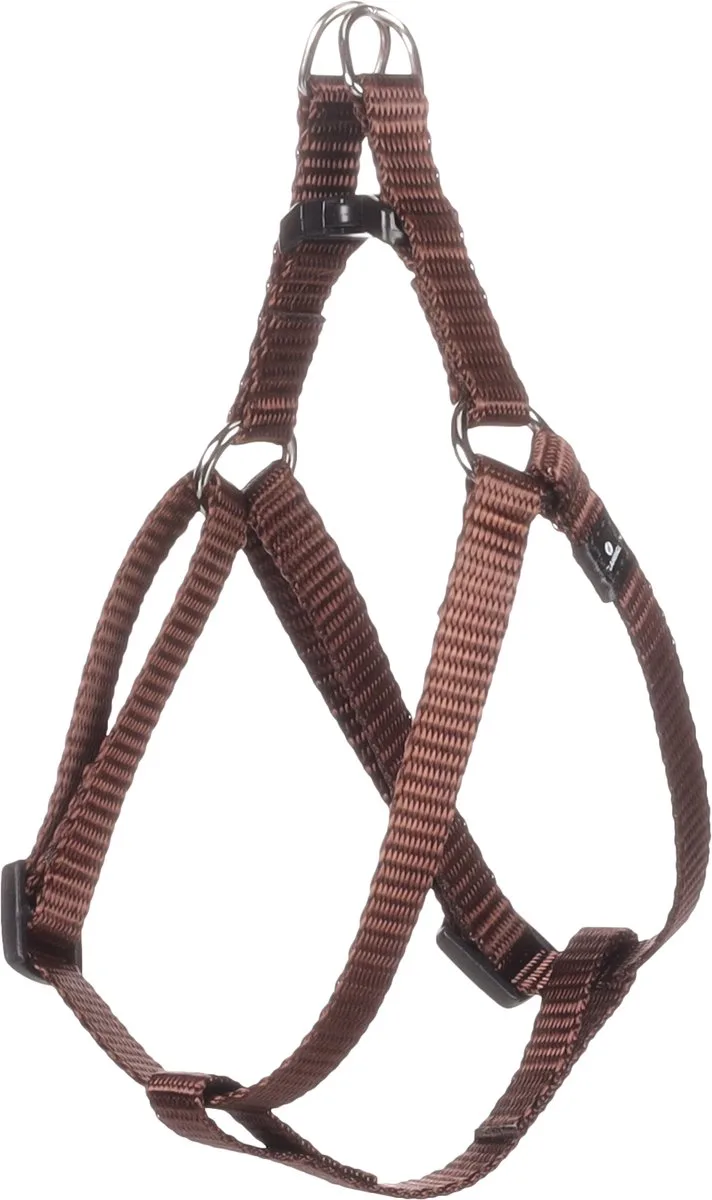 Ziggi Step&go - Harnas Honden - Harnas Step&go Ziggi S 25-45cm 15mm - 1st - 124790 - 1st by Flamingo in Brown – product photo