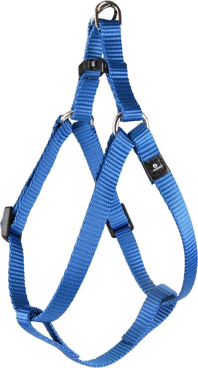 Ziggi Step&go - Harnas Honden - Harnas Step&go Ziggi Xs 20-35cm 10mm - 1st - 127502 - 1st fra Flamingo i Blå – produktbillede