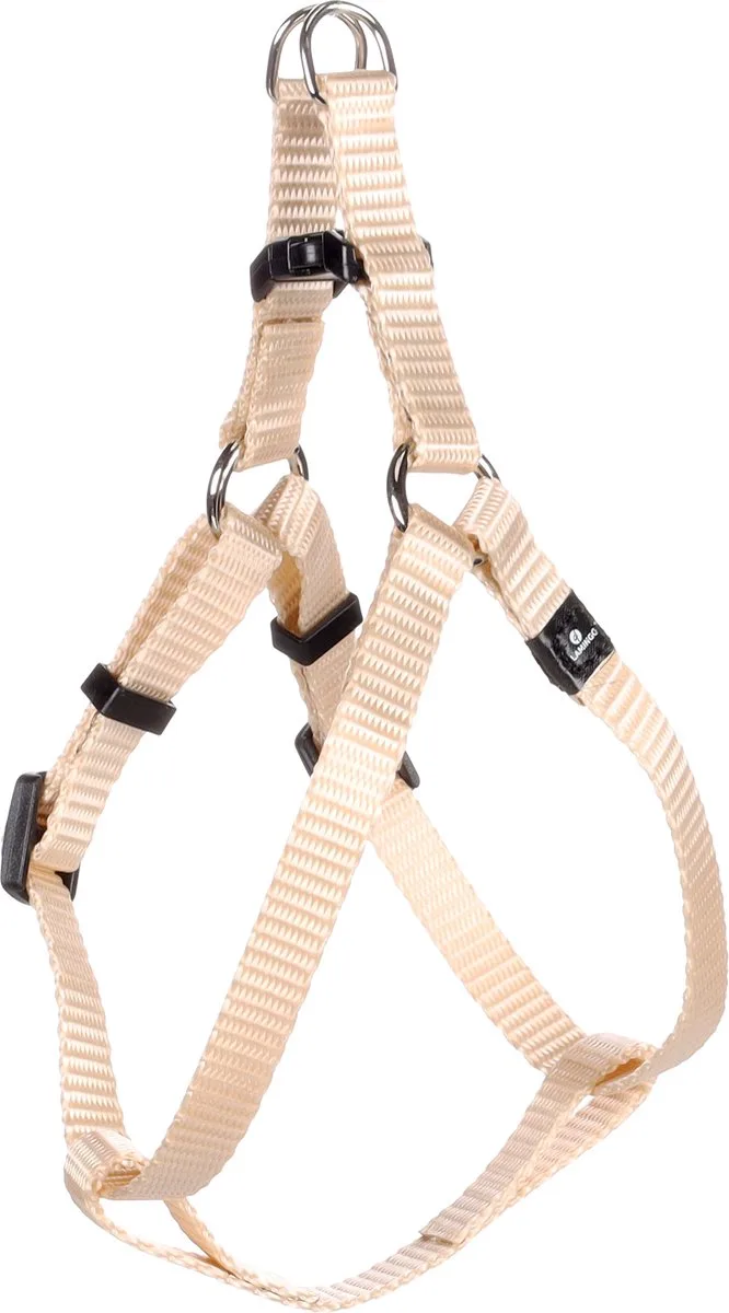 Ziggi Step&go - Harnas Honden - Harnas Step&go Ziggi Xs 20-35cm 10mm - 1st - 124850 - 1st by Flamingo in Beige – product photo