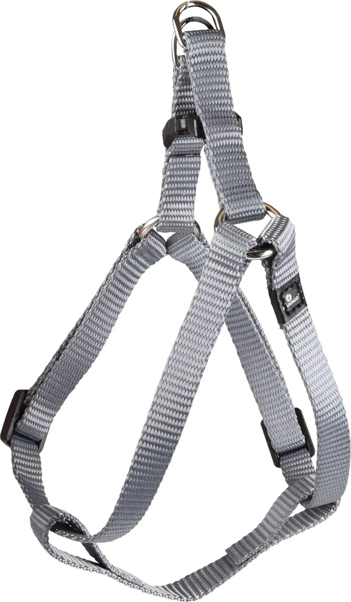 Ziggi Step&go - Harnas Honden - Harnas Step&go Ziggi Xs 20-35cm10mm - 1st - 127471 - 1st de Flamingo en Gris – photo produit