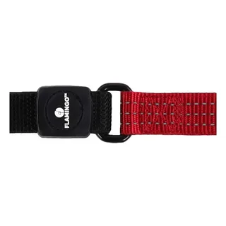Zorba - Looplijn Honden - Looplijn Elastisch No Shock Zorba 130cm 25mm - 1st - 134207 - 1st by Flamingo in Red – product photo 2 of 3