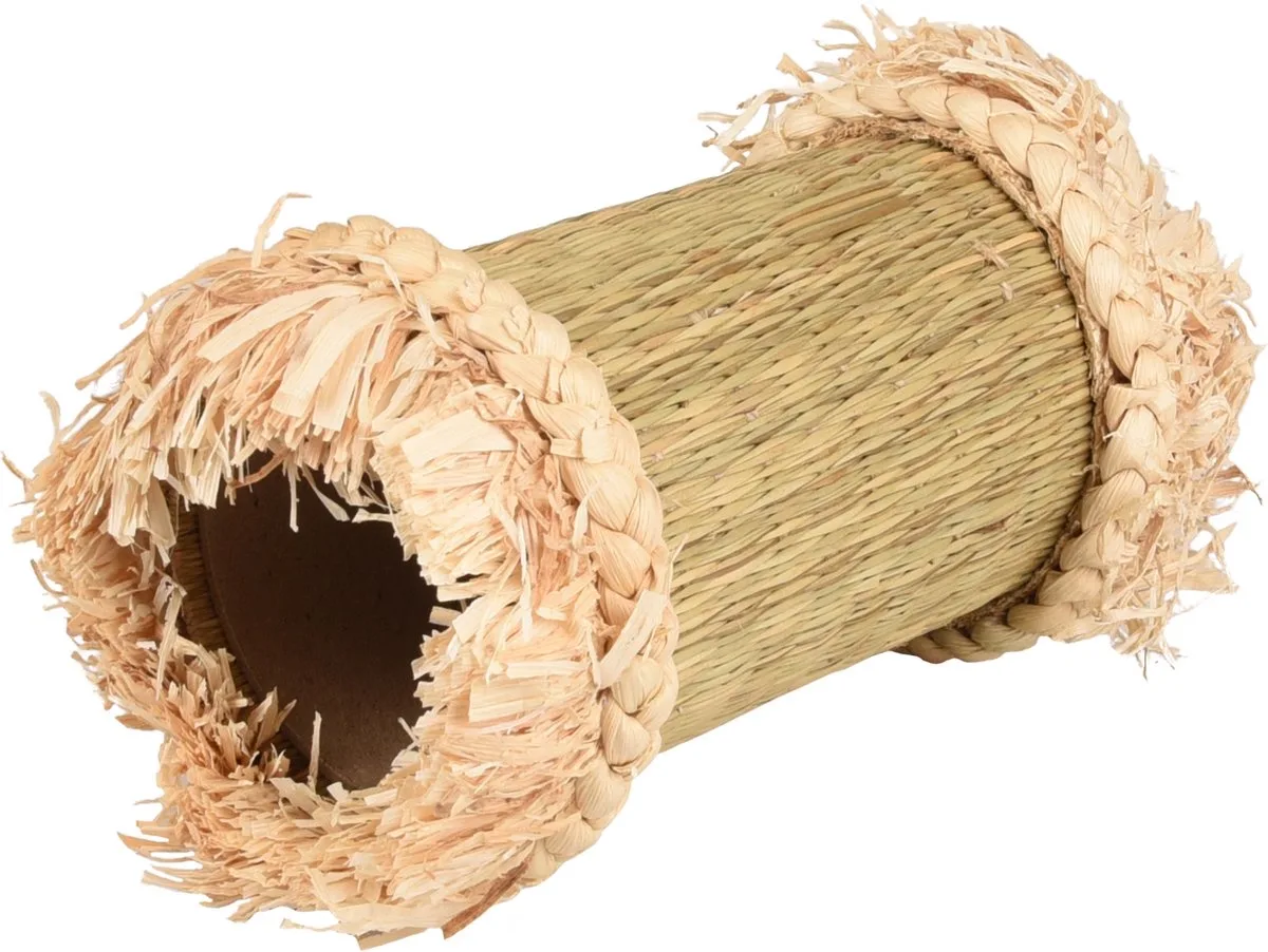 Zulu - Speelgoed Knaagdier - Ks Zulu Tunnel Natuur 20cm Dia.10cm - 1st - 127058 - 1st de Flamingo en Naturel – photo produit