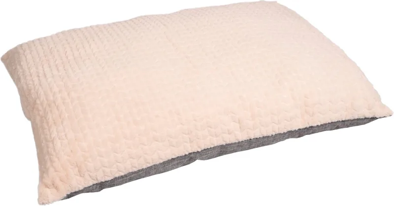 Zupo - Kussen Honden - Kussen Zupo Rechthoekig+rits 100x70x15cm - 1st - 127606 - 1st de Flamingo en Gris – photo produit