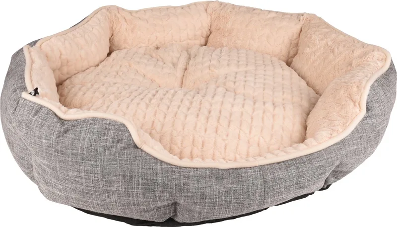 Zupo - Mand Honden - Mand Zupo Achthoekig 75x65x18cm - 1st - 122939 - 1st by Flamingo in Grey – product photo