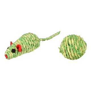 Zyra - Speelgoed Katten - Ps Muis + Bal Zyra Assortiment - 2st - 128687 - 2st by Flamingo in Multicolour – product photo 2 of 6
