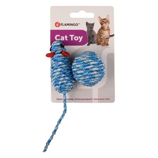 Zyra - Speelgoed Katten - Ps Muis + Bal Zyra Assortiment - 2st - 128687 - 2st by Flamingo in Multicolour – product photo 4 of 6