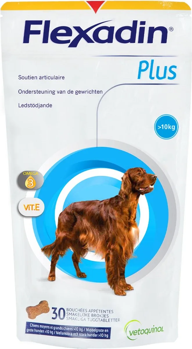 Plus Maxi 30 stuks - Gewricht-Supplement - 150 g 30 Chews by Flexadin – product photo