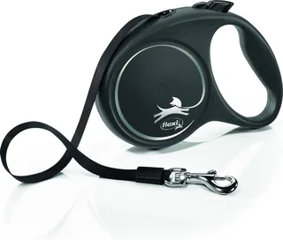 Black Design - Rollijn Hondenriem - L - 5 Meter - Grote en Actieve Honden de flexi en Bleu – photo produit 1 sur 2