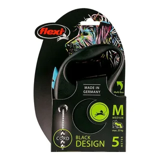 Flexi Rollijn Black Design Cord van flexi in Blauw – productfoto 3 van 3