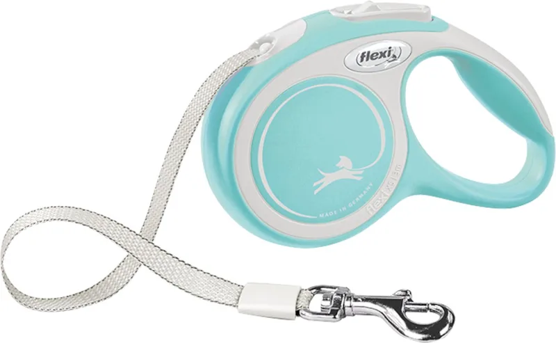 Hondenriem Flexi NEW COMFORT Licht Maat XS von flexi in Blau – Produktfoto