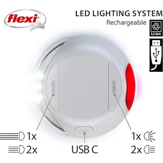 Led Light Hondenriem fra flexi – produktbillede 3 af 3