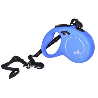 New Classic Koord - Hondenriem - S - 8 m - (<12 kg) by flexi in Blue – product photo 3 of 6