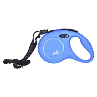 New Classic Koord - Hondenriem - S - 8 m - (<12 kg) by flexi in Blue – product photo 4 of 6