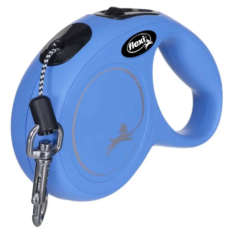 New Classic Koord - Hondenriem - XS - 3 m - (<8 kg) by flexi in Blue – product photo 3 of 6