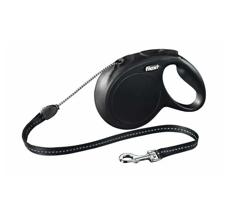 New Classic Koord - Hondenriem - Zwart - XS - 3 m - <8 kg by flexi in Blue – product photo 2 of 3
