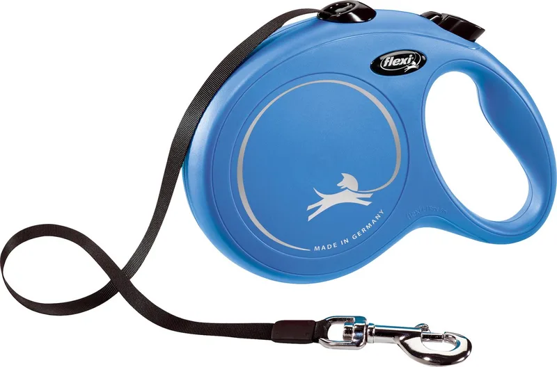 Laisse Pour Chien New Classic 8 M de flexi en Bleu – photo produit 1 sur 6