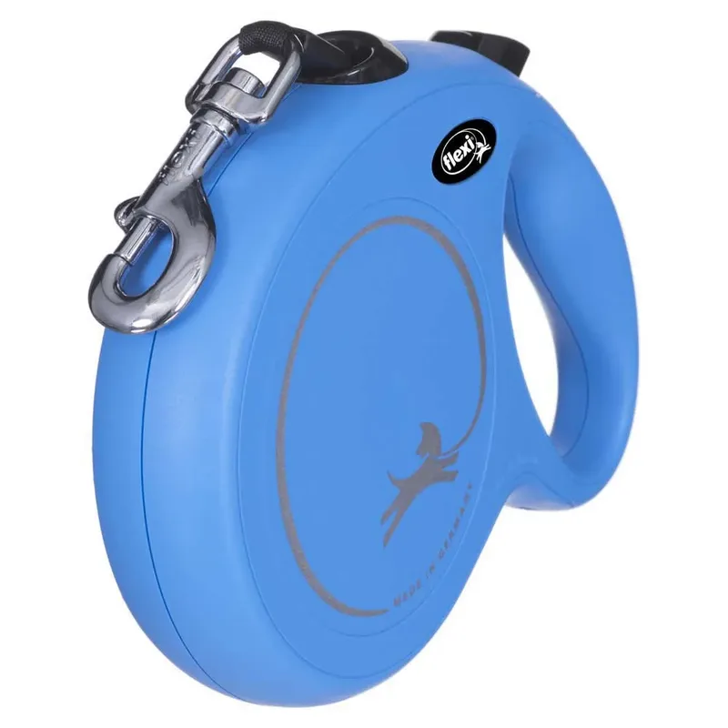 Laisse Pour Chien New Classic 8 M de flexi en Bleu – photo produit 3 sur 6