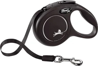 New Classic Tape - Hondenriem - XS - 3M - Hele Kleine Honden - <12 kg de flexi en Noir – photo produit 1 sur 2